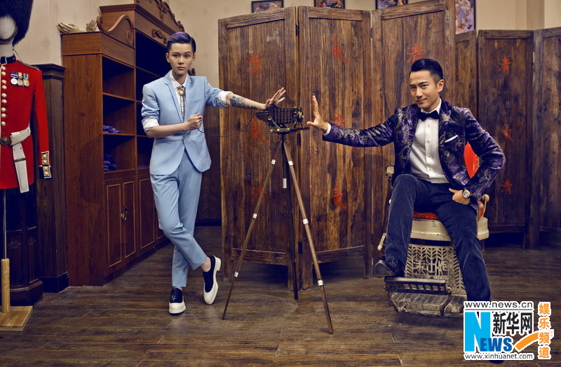 L'acteur Liu Kaiwei pose pour un magazine  (2)