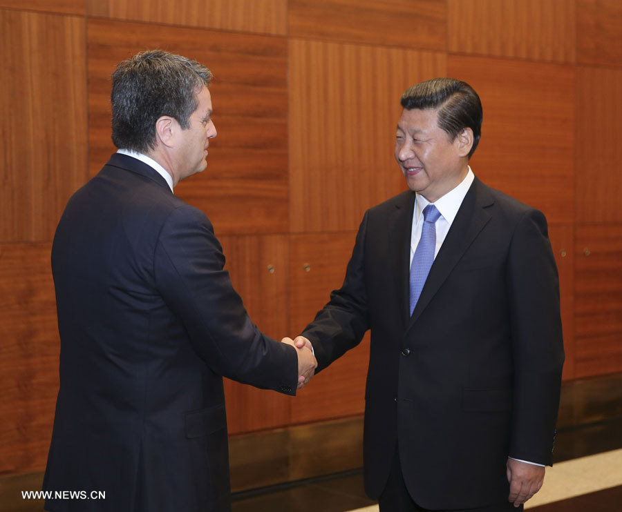 Le président chinois appelle à un plus grand rôle pour l'OMC