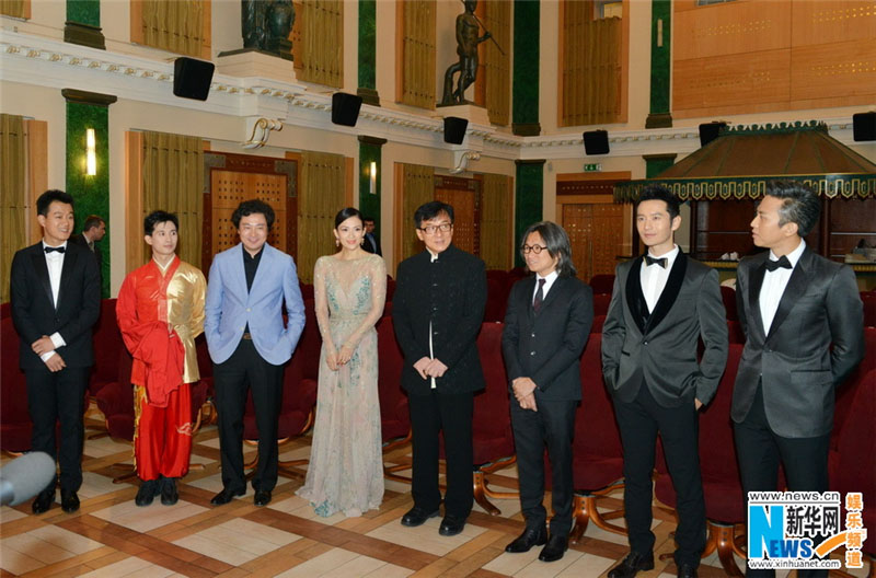 Zhang Ziyi et Jackie Chan, ambassadeurs du cinéma chinois à St Petersburg (3)