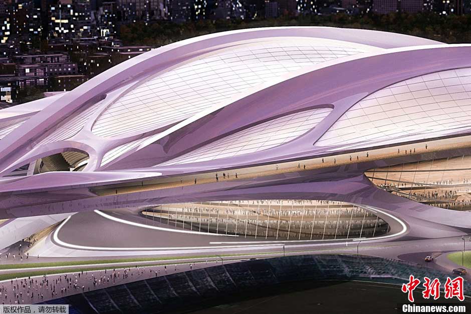 Voici le futur stade olympique des JO 2020 de Tokyo (3)