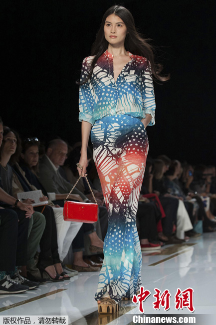 Les visages chinois du podium de la Fashion Week new-yorkaise (6)