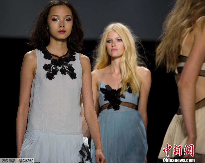 Les visages chinois du podium de la Fashion Week new-yorkaise (4)