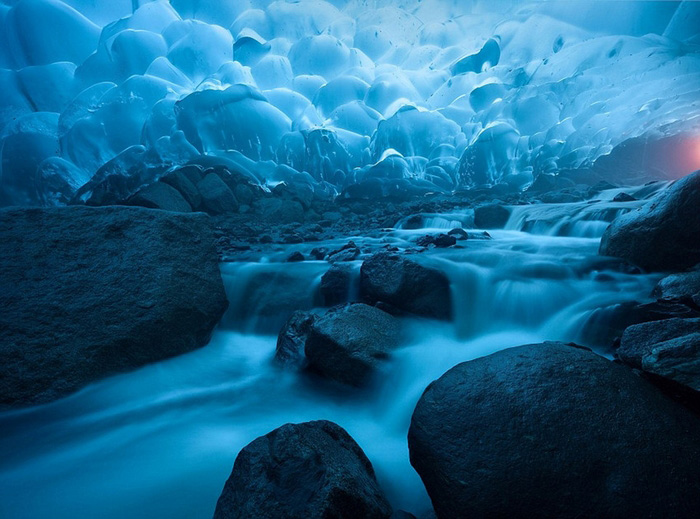 Photos : la fonte du glacier Mendenhall