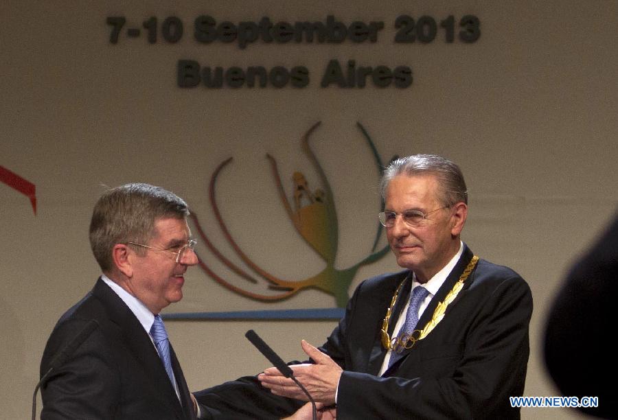 L'Allemand Thomas Bach est élu président du CIO