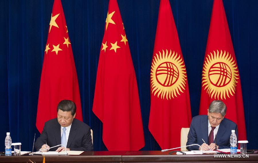 La Chine et le Kirghizistan portent leurs relations au niveau de partenariat stratégique