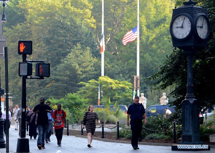 Photos - Les Etats-Unis marquent le 12e anniversaire du 11-Septembre (7)