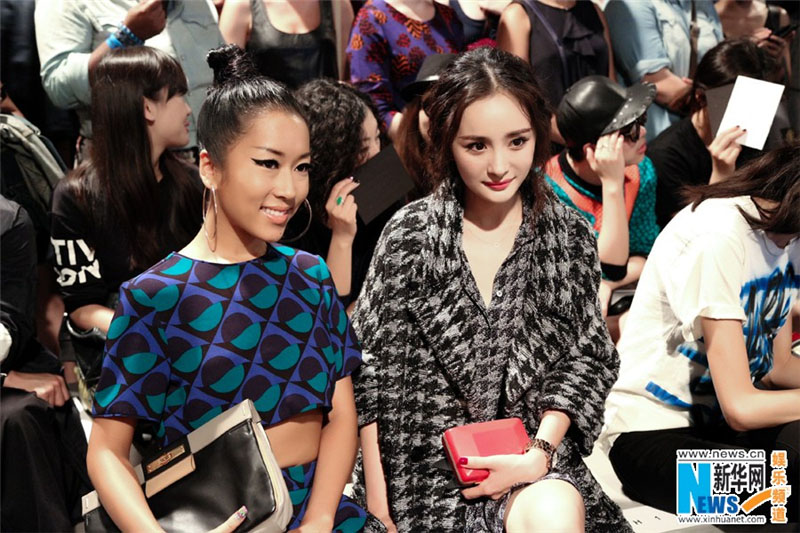 Yang Mi au défilé Marc by Marc Jacobs à la semaine de la mode de New York