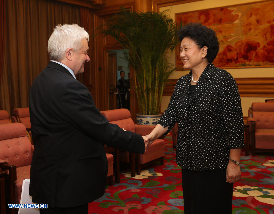 Un vice-PM chinois rencontre le président de la Royal Society 