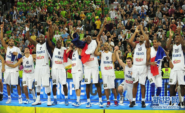 Euro 2013 de basket : Premier titre pour les Bleus de Tony Parker (3)