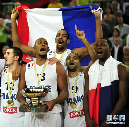 Euro 2013 de basket : Premier titre pour les Bleus de Tony Parker (6)