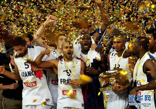 Euro 2013 de basket : Premier titre pour les Bleus de Tony Parker
