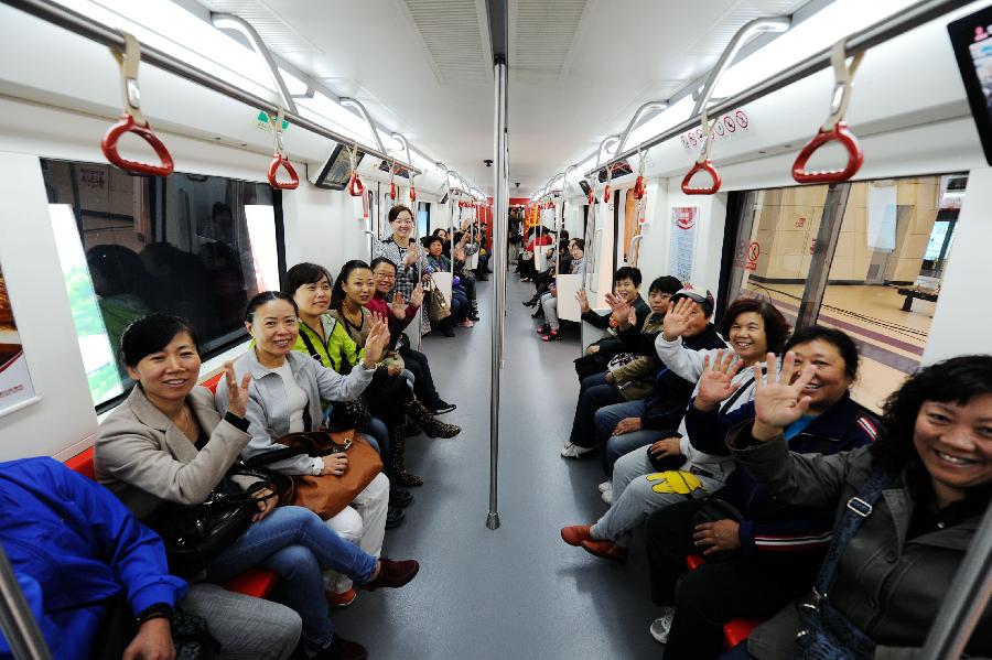 Chine: ouverture à titre d'essai d'une ligne de métro à Harbin (6)