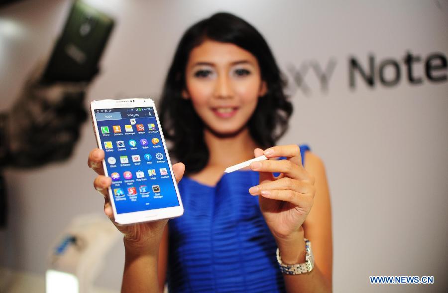 Samsung dévoile le Galaxy Note 3 en Indonésie 