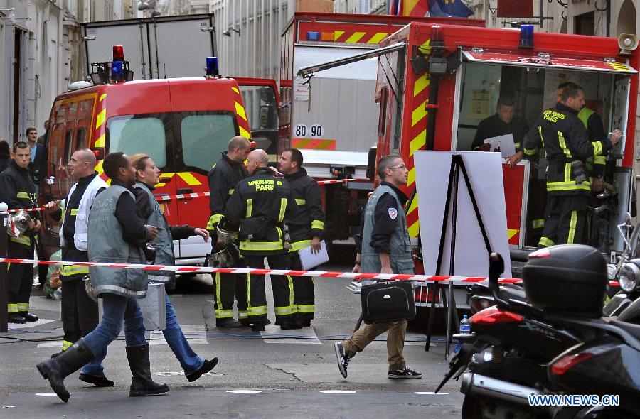 Au moins trois morts dans l'explosion survenue dans le centre de Paris (2)