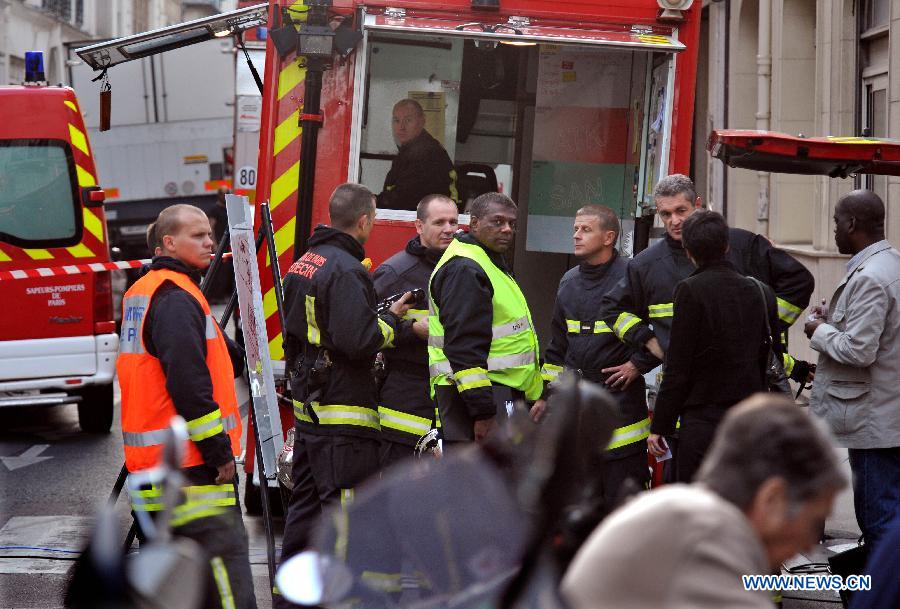 Au moins trois morts dans l'explosion survenue dans le centre de Paris