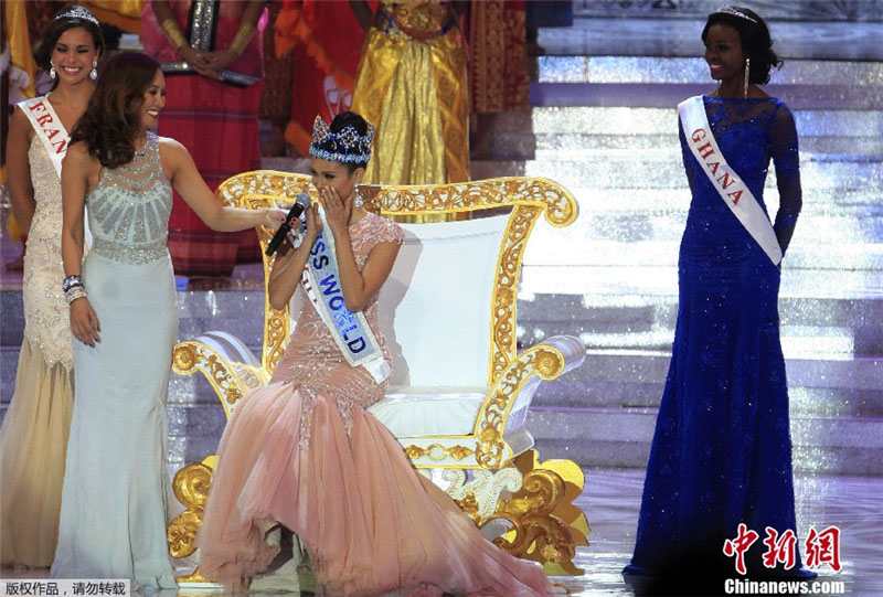 Megan Young couronnée Miss Monde 2013 (2)