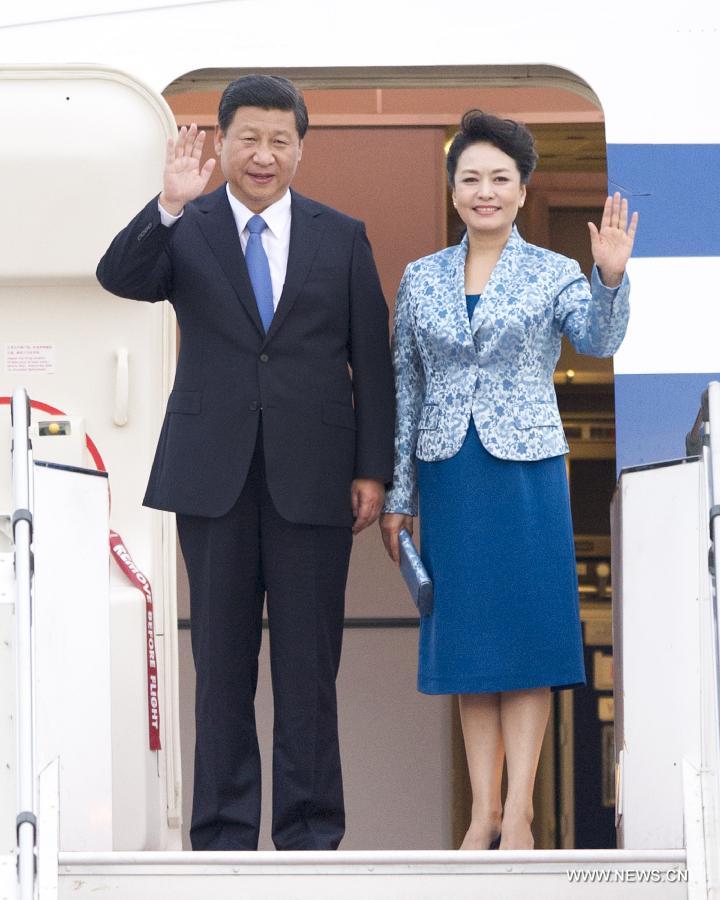 Le président chinois arrive à Kuala Lumpur pour une visite d'Etat (2)