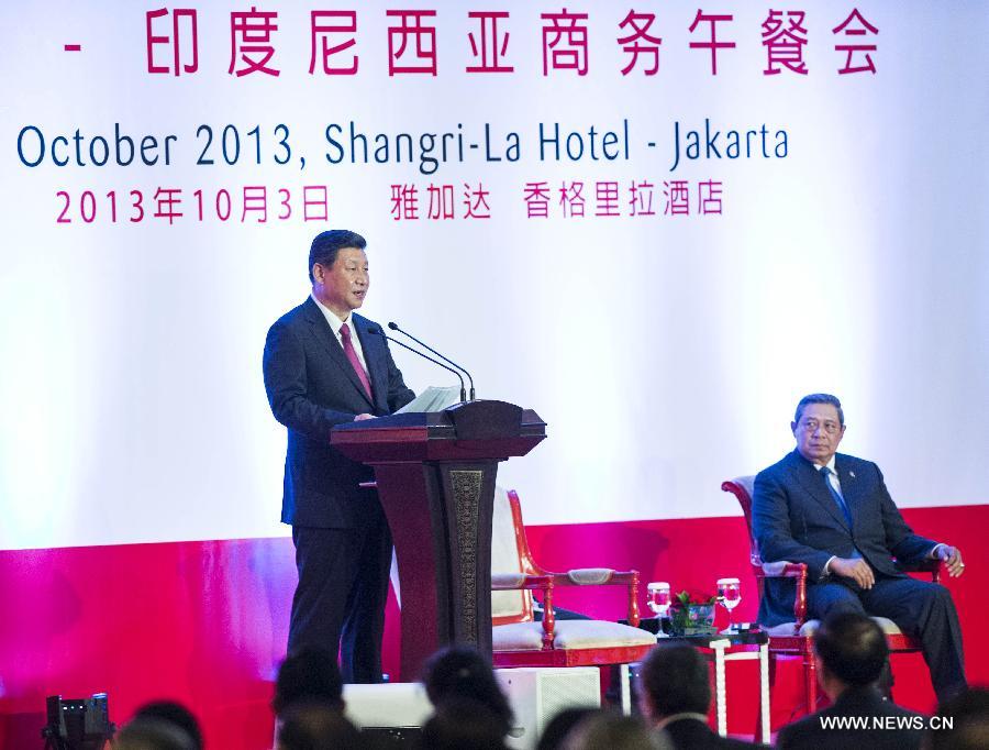 Chine/Indonésie : les dirigeants promettent de promouvoir la coopération économique et commerciale