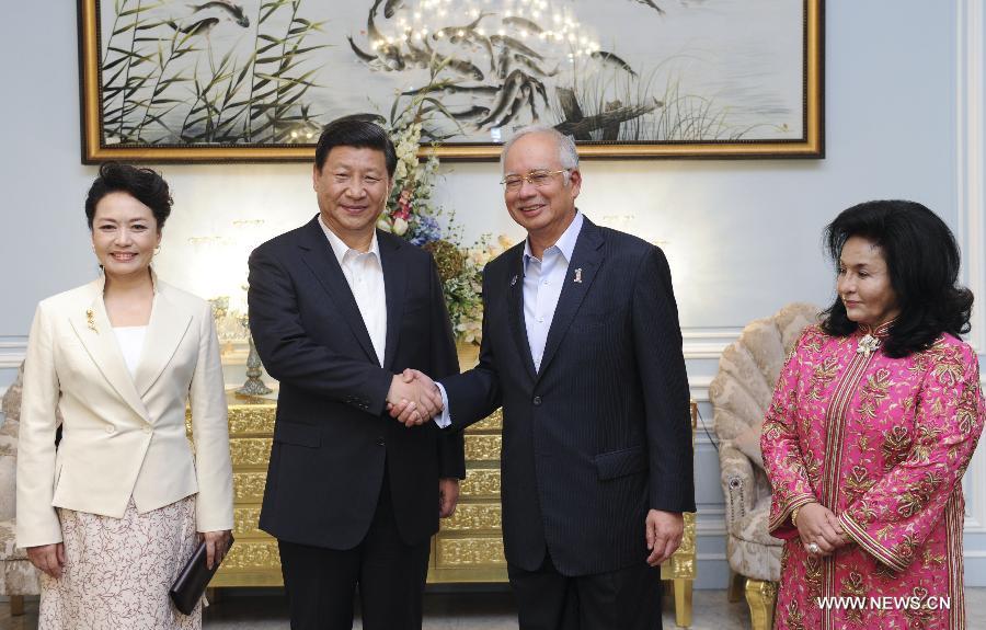 Le président chinois rencontre le Premier ministre malaisien
