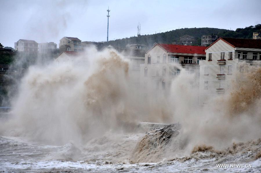 La Chine en alerte à l'approche du typhon Fitow (4)