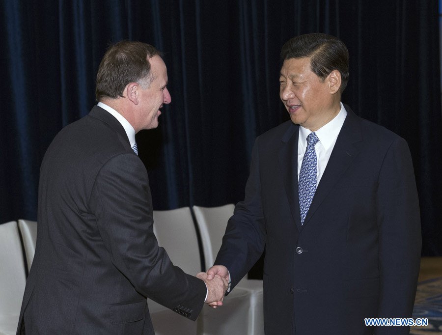 La Chine et la Nouvelle-Zélande s'engagent à renforcer les relations bilatérales et la coopération