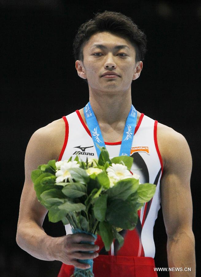 Gymnastique : Kameyama Kohei, champion mondial cheval d'arçons