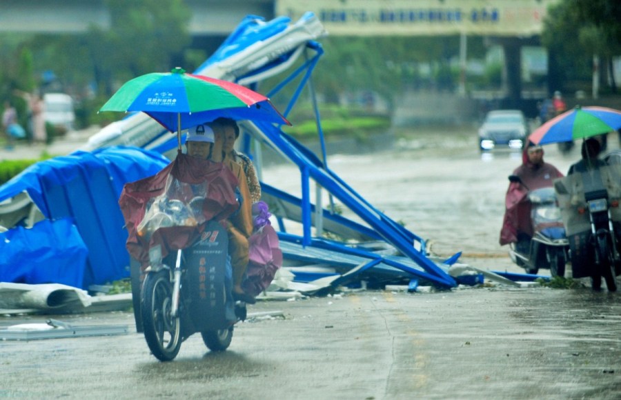Le typhon Fitow a déjà fait au moins 5 morts (4)
