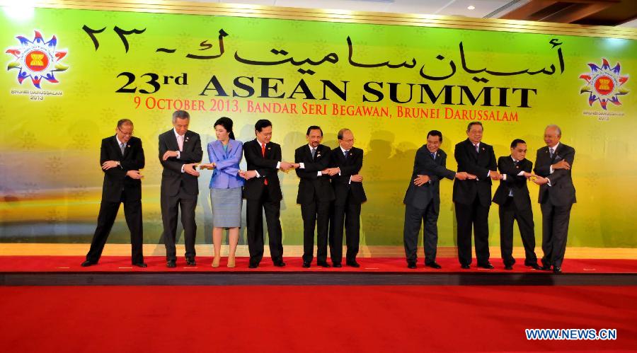 Ouverture du 23e sommet de l'ASEAN à Bandar Seri Begawan (3)