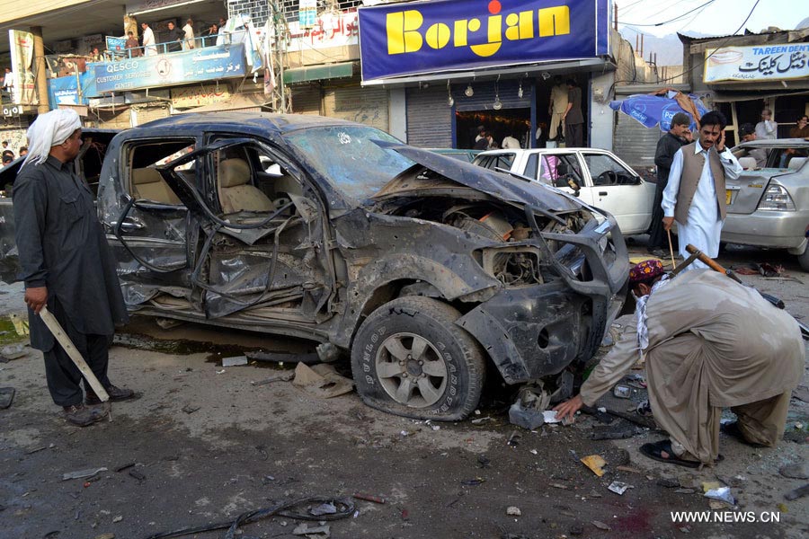 Pakistan: un attentat fait 6 morts et 35 blessés à Quetta