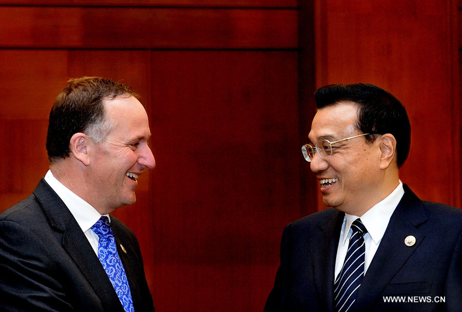 Le Premier ministre chinois rencontre des dirigeants de Corée du Sud, d'Indonésie, du Cambodge et de Nouvelle-Zélande (4)
