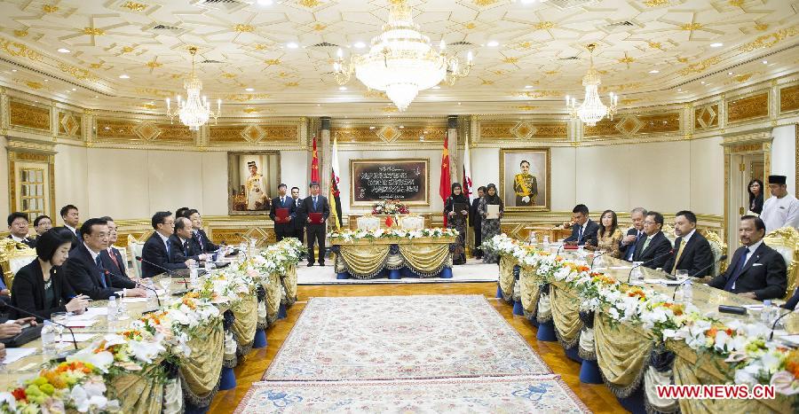 Le Premier ministre chinois appelle à davantage de coopération stratégique sino-brunéienne (4)