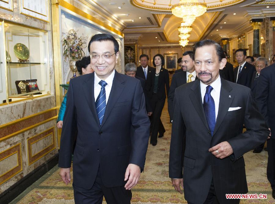 Le Premier ministre chinois appelle à davantage de coopération stratégique sino-brunéienne (2)
