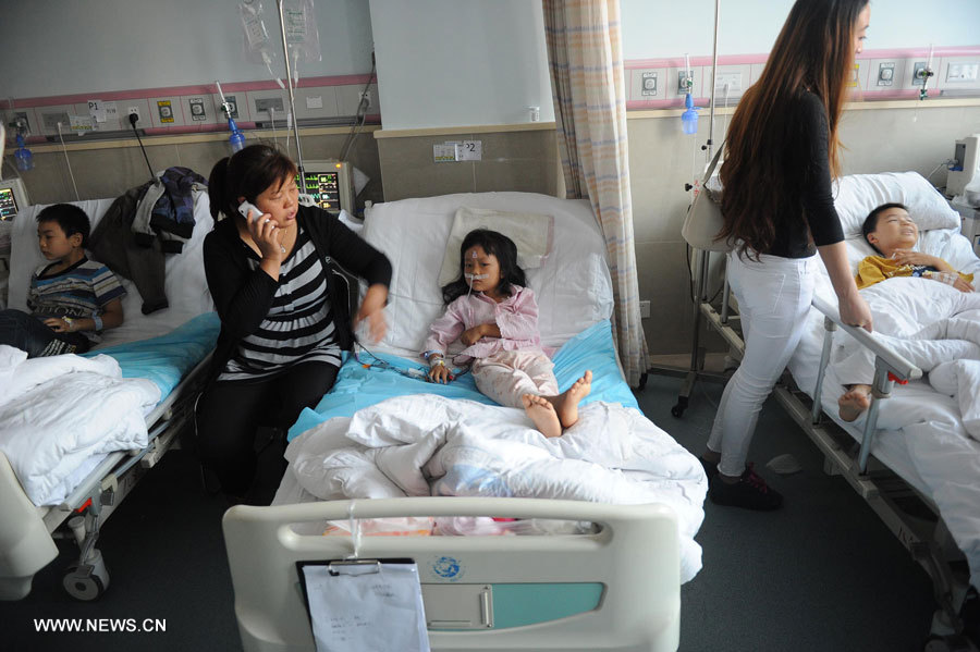 Chine: 91 élèves frappés par la dysenterie à Chongqing  (2)