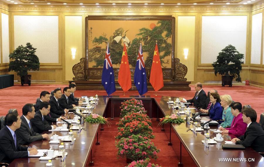 Le président chinois appelle à injecter davantage de dynamique dans les relations sino-australiennes (2)