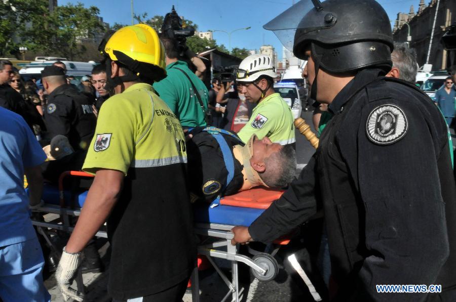 80 blessés dans un accident ferroviaire à Buenos Aires 
