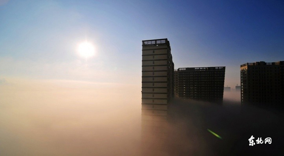Pollution : un épais smog paralyse la ville de Harbin en Chine