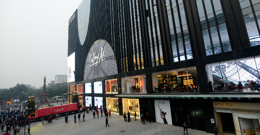 Découvrez l'intérieur des Galeries Lafayette de Beijing (2)