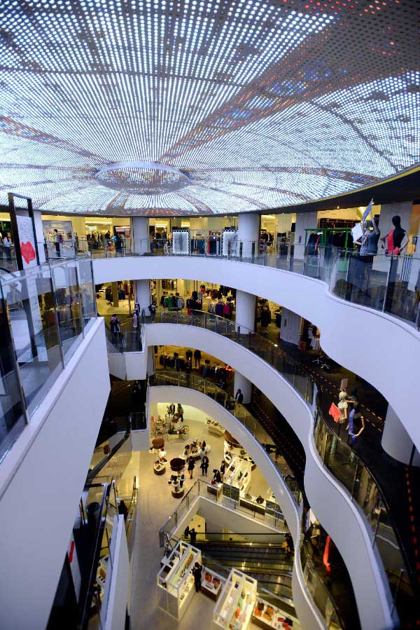 Découvrez l'intérieur des Galeries Lafayette de Beijing (3)