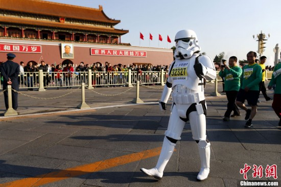 Les tenues les plus originales du Marathon de Beijing 2013 (3)