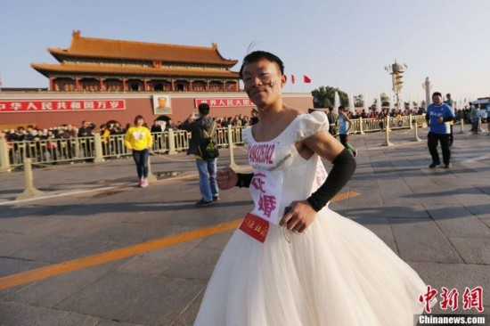 Les tenues les plus originales du Marathon de Beijing 2013