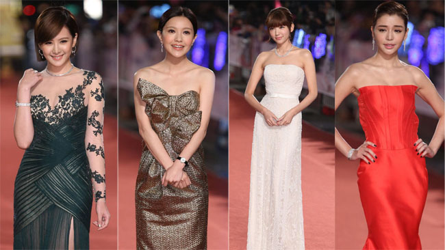 Taiwan : les stars sur le tapis rouge des Golden Bell Awards