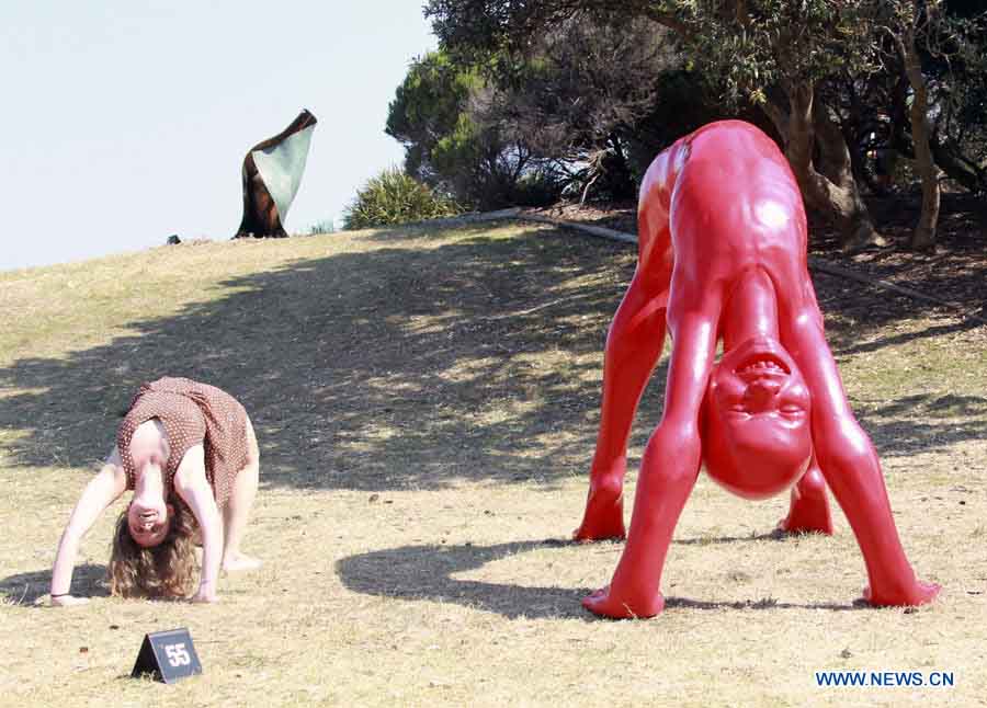 L'exposition "Sculpture by the Sea" attire les visiteurs à Sydney