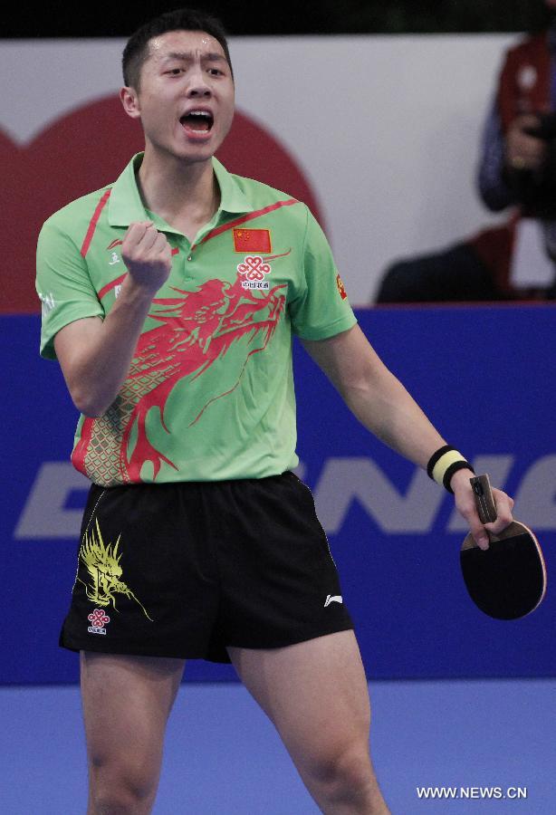 Belgique/tennis de table : le Chinois Xu Xin remporte la Coupe du monde (8)