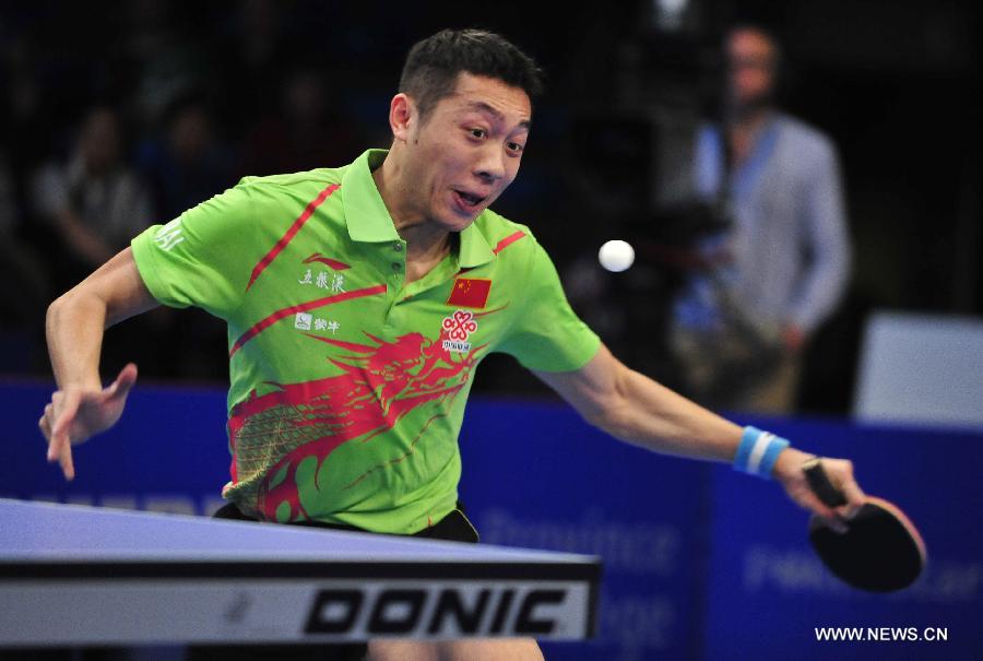Belgique/tennis de table : le Chinois Xu Xin remporte la Coupe du monde (7)
