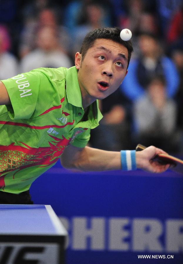 Belgique/tennis de table : le Chinois Xu Xin remporte la Coupe du monde