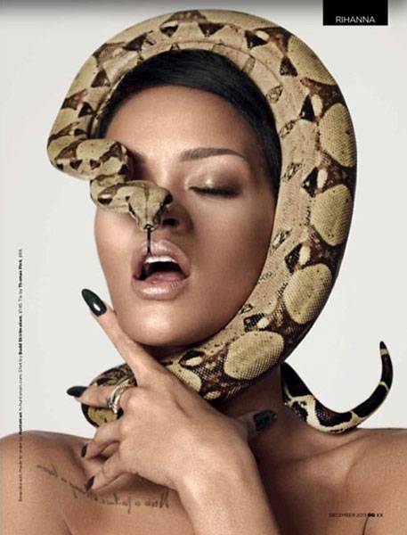 Rihanna se déguise en Méduse nue pour GQ britannique (4)