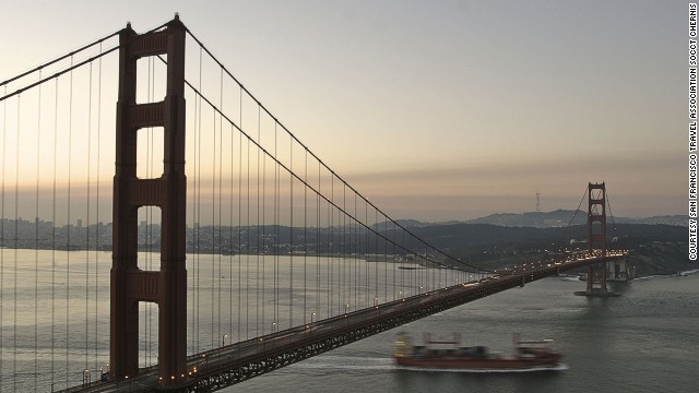 Le pont Golden Gate, San Francisco, Etats-Unis