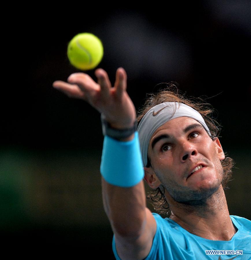 Masters 1000 de Paris-Bercy : Nadal battu par son compatriote David Ferrer (3)