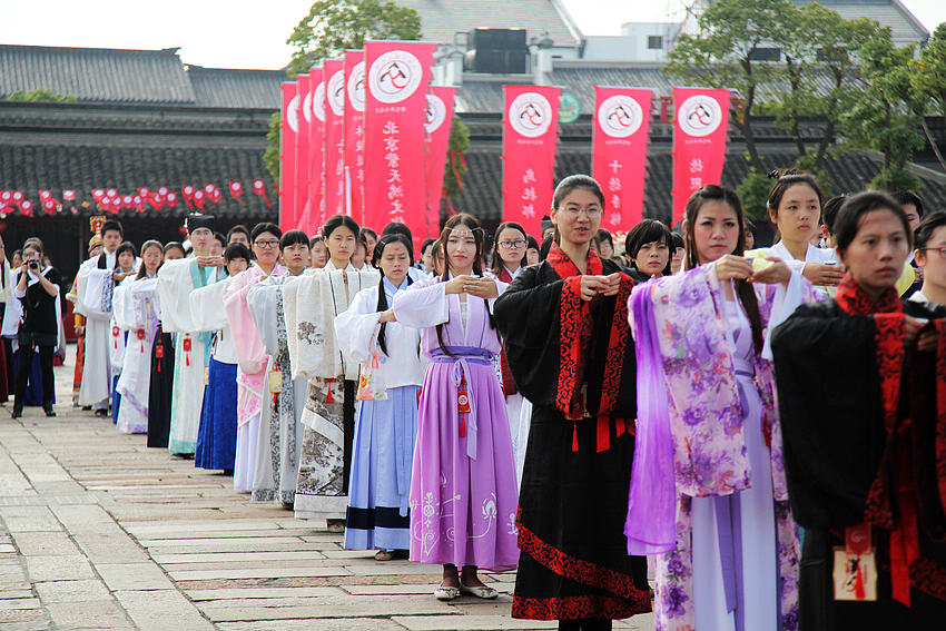 Retour à la dynastie des Han : Semaine culturelle du Hanfu à Xitang (14)