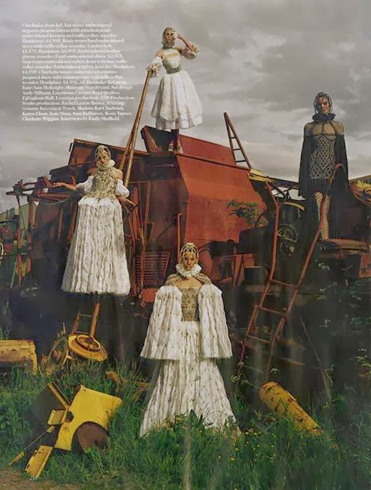 Kate Moss et John Galliano posent pour Vogue UK (7)